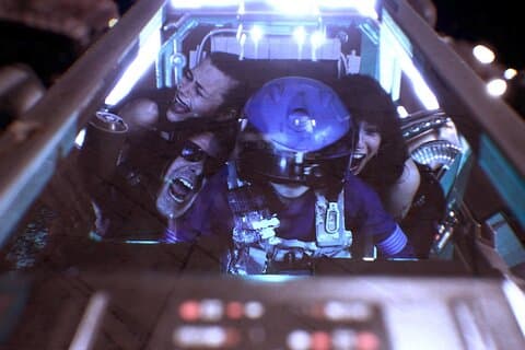 Malaga Film Abenteuer Star in einem SciFi-Film