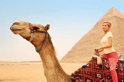 De Hurghada: Cairo & Giza Day Tour com passeio de barco no Nilo
