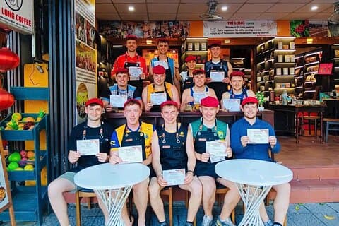 Autentisk vietnamesisk kaffefremstilling oplevelse i Hoi An
