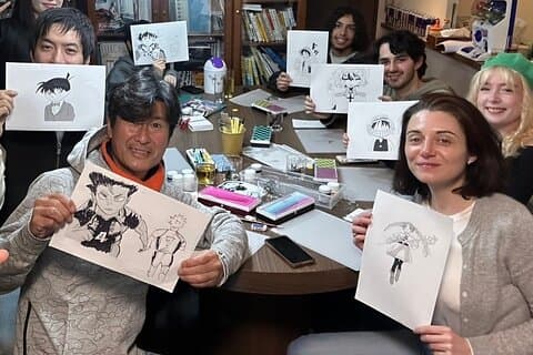 Tokyo Manga Drawing Experience Pro Artist Workshop & MangaHistory