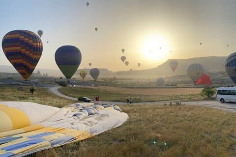 Kappadokien Heißluftballonflug Göreme Valley
