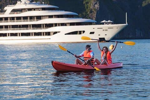 Scarlet Pearl Cruise Indulge i luksus 2 dage 1 nat Lanha Bay