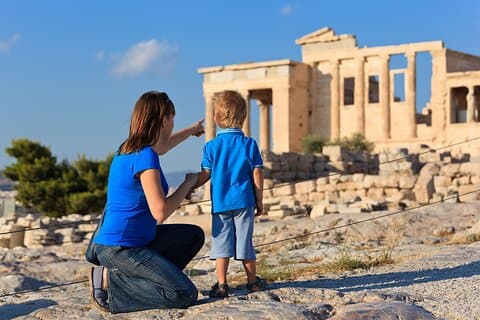 Athen Parthenon und Akropolis Private Tour für Kinder und Familien