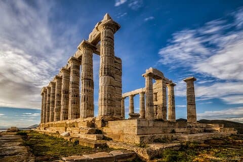 Cape Sounion og Temple of Poseidon Halvdagstur