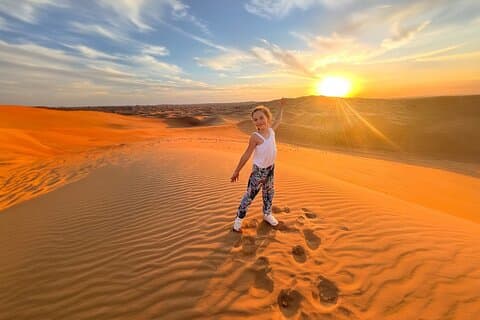 Private Evening Desert Safari with BBQ Dinner from Ras Al Khaimah