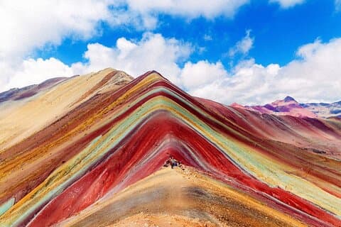 De kleuren van de Andes:De Regenboogberg.