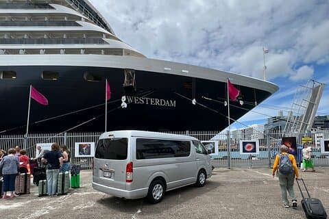 Private Transfer From Auckland CBD Hotels To Cruise Ship