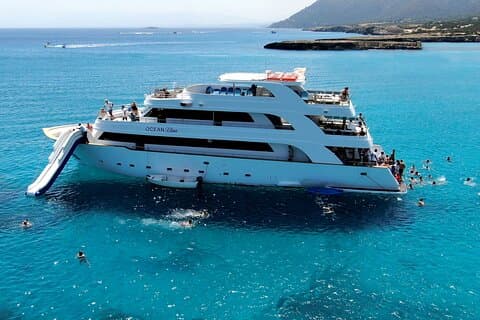 Blue Lagoon: 3 timmars eftermiddagskryssning med transfer från Paphos