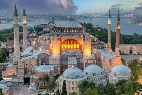 Halvdag ettermiddag Istanbul Sultanahmet og Hagia Sophia tur