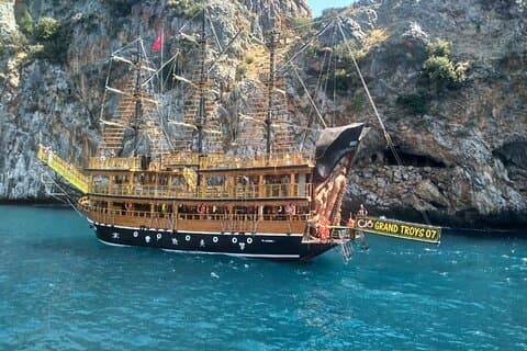 All inclusive piratbådtur i Alanya