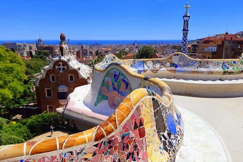 Tour guidato privato del Parco Güell e ingresso ai biglietti a Barcellona