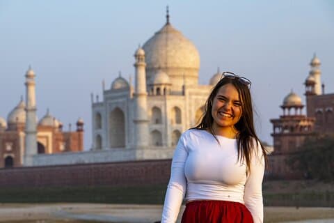 De Delhi: Excursão ao nascer do sol do Taj Mahal com o Centro SOS do Elefante
