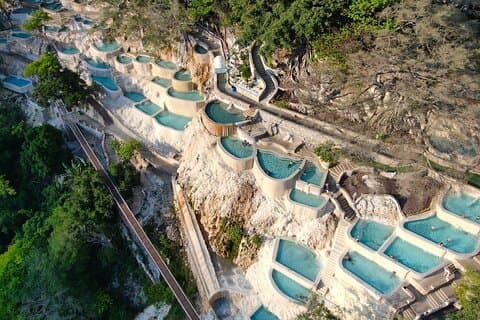 Grottos Tolantongo Guided Tour From Mexico City with Tickets