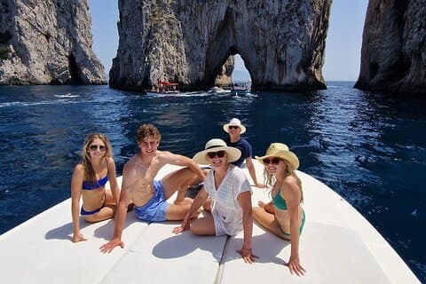 Half-Day Private Capri Boat Tour from Sorrento or Capri
