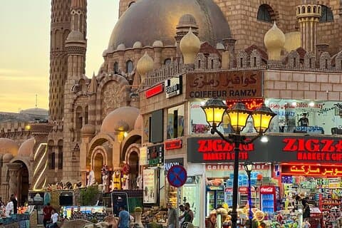 Sharm Old Market & SOHO Square Privétour met lokale chauffeur