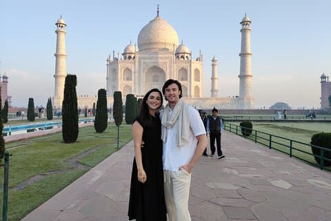 Taj Mahal og Agra Fort Private Day Trip fra Delhi med 5 * lunsj