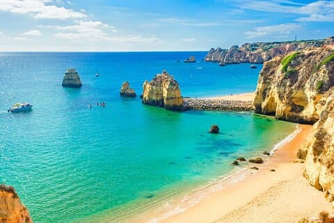 Porto til Algarve med 2 valgfrie stop på vejen