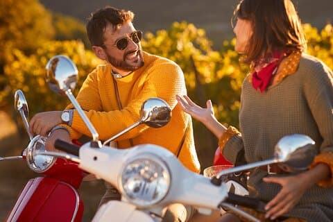 Vespa Aventure Dans Le Chianti Avec Déjeuner Toscan Et Dégustation De Vin