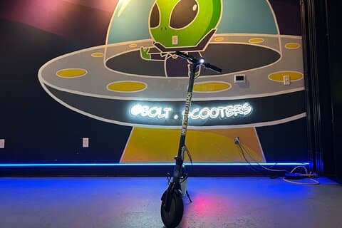 Downtown Houston Sightseeing Self Guided Tour S2 Pro E Scooter