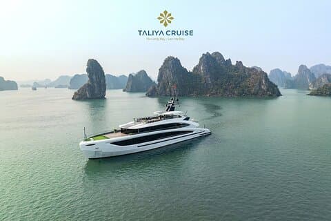 Luxury Taliya Cruise Explore Halong Bay e Lan Ha Bay a partir de Hanói