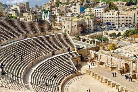 Explore Amman Roman Theater Hussieni Mosque and Downtown