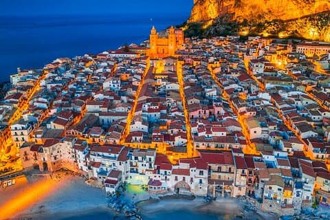 Excursion d'une demi-journée à Monreale et Cefalù