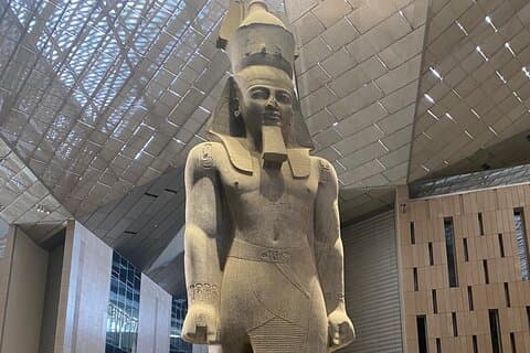 Grand Egyptian Museum Magnificent, King Tut Gallery And Lunch
