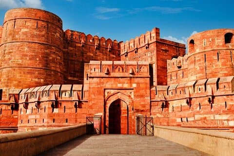 Utforsk Agra fra Delhi med bil