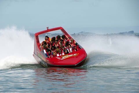 Auckland Harbour Adventure Jetboat paseo.