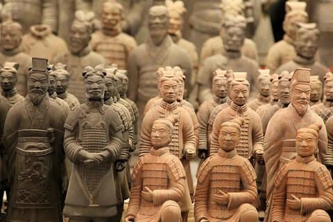Beijing naar Xi'an Terracotta Krijgers met de Kogel trein