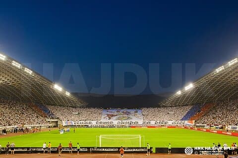 Visita ao Estádio Hajduk Split