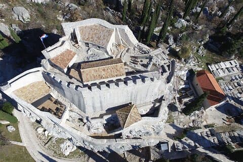 Konavle platteland & Falcon Fort: Halve dagtour met lunch