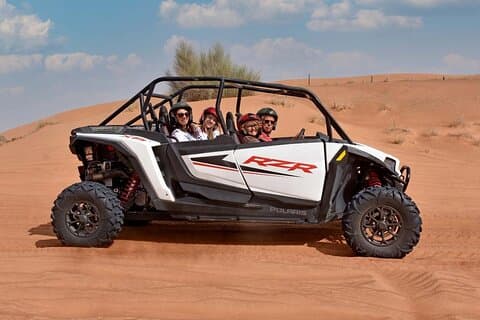 Dubai Premium Red Dunes Buggy Avontuur met Kameel & Sandboarden