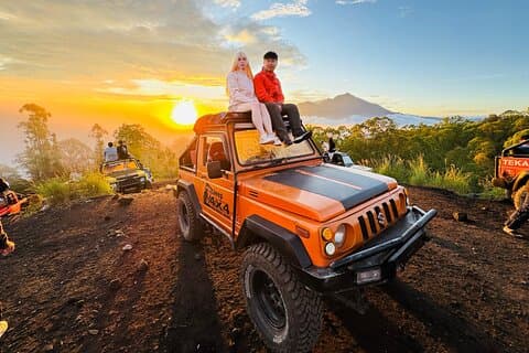 Mount Batur Jeep Sunrise Tour com adição opcional