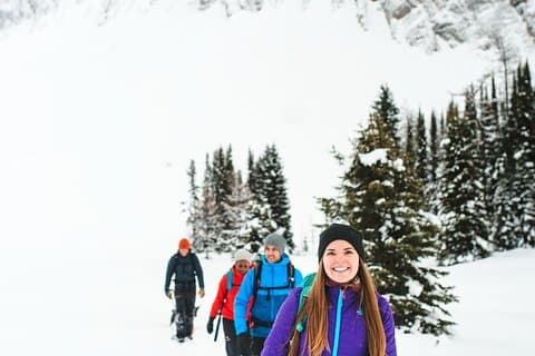 Entdecken Sie Winter Wildlife Tracks Nature Walk in Canmore