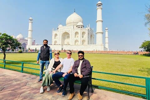 Taj Mahal Todo Incluido, Fuerte de Agra, Coche de bebé Taj con guía local