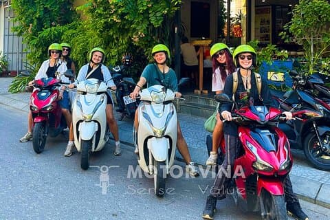Rental of a Scooter from Hue to Hoi An with Bag Transfer