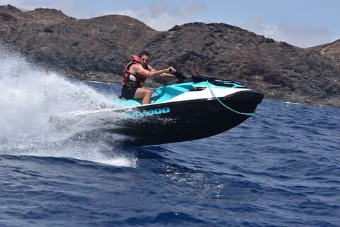 40 min Jet Ski på Playa Quemada Lanzarote