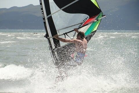 Spændende en dag windsurfing eventyr