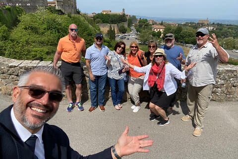 Da Firenze per Roma con scalo a Orvieto (Umbria)