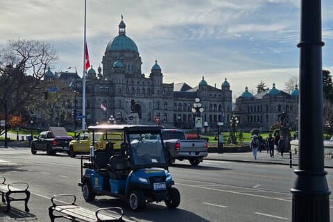 Street Legal Golf Cart Rentals in Victoria