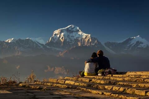 Vista majestosa e trilhas de montanha: Pokhara 5 dias Poon Hill treks