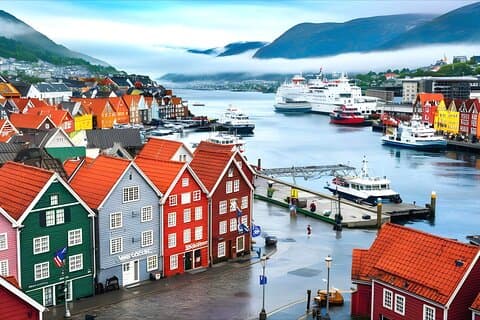 Explorez Bergen en 60 minutes avec un local
