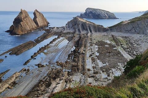 Privat besök i Costa Quebrada Geopark i Kantabrien