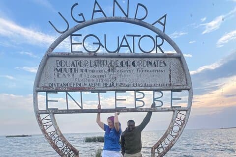 Entebbe Equator Line Tour and Lake Victoria Boat Ride