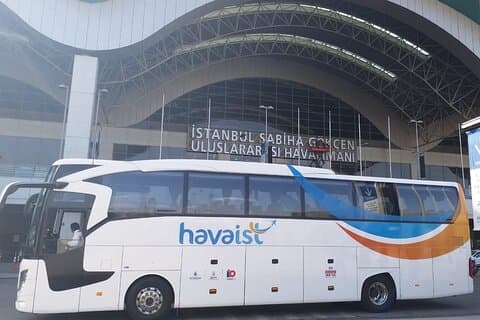 Bus navetta da Sabiha Gokcen (SAW) a Aeroporto di Istanbul (IST)
