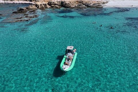 Saleccia et les Agriates en Bateau depuis L’Île Rousse