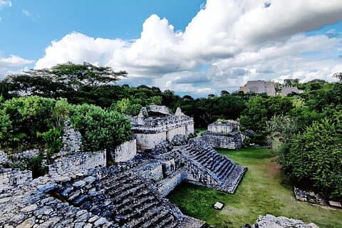 Tur med indgang til Ek Balam Cenote og Valladolid fra Cancun