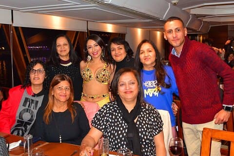 Diner Nijlcruise met Tanura Show Buikdanseres en Live Show