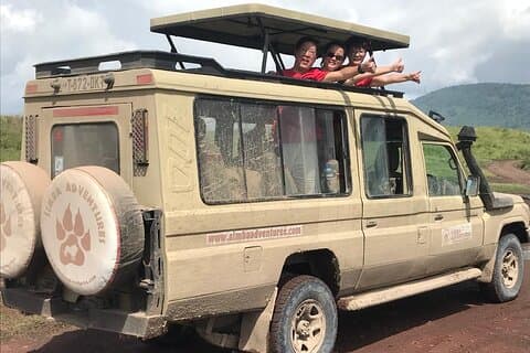 4 días de aventura en un campamento de safari a Tarangire, Serengeti y Ngorongoro